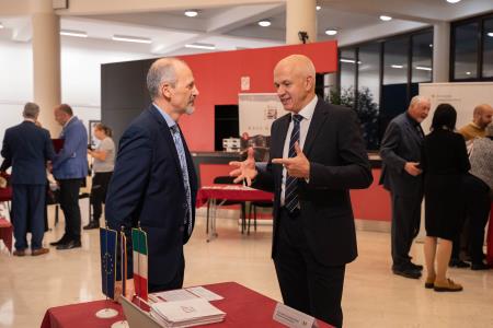 Odprtje razstave; Foto: Mariia Bortiakova, arhiv Občine Sežana